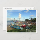 boten met de voorzijde briefkaart (Voorkant / Achterkant)