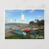 boten met de voorzijde briefkaart (Voorkant)