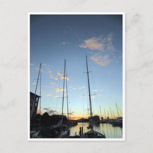 boten met een veiler briefkaart