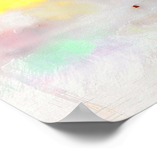 boten met het poster van de zonsondergang (Hoek)