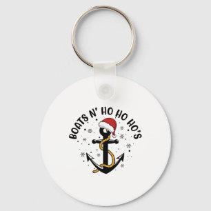 Boten N Ho Ho Hos Kerst Pyjama Grappig Humor X-m Sleutelhanger