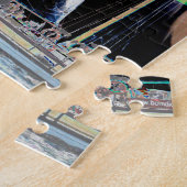 Boten onder zeilen legpuzzel (Zijkant)