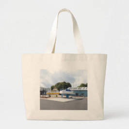 Boten Op De Harde Ondergrond Grote Tote Bag
