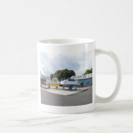 Boten Op De Harde Ondergrond Koffiemok