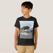 Boten Op De Harde Ondergrond T-shirt (Voorkant volledig)