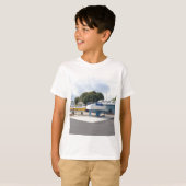Boten Op De Harde Ondergrond T-shirt (Voorkant volledig)