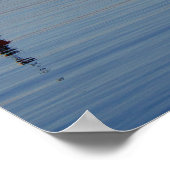 Boten op de haven poster (Hoek)