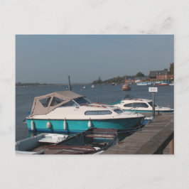 Boten op de Norfolk Broads Briefkaart