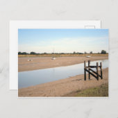 Boten op het wad briefkaart (Voorkant / Achterkant)