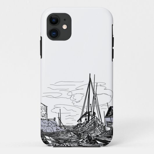 boten op het water Case-Mate iPhone case (Achterkant)