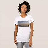 Boten op het water Foto T-shirt (Voorkant volledig)