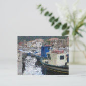 Boten op Sardinië Briefkaart (Staand voorkant)