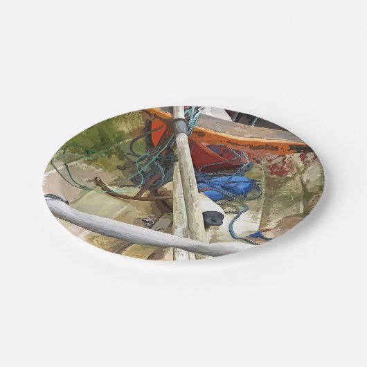 BOTEN PAPIEREN BORDJE (Gekanteld)