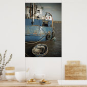 BOTEN POSTERS - SCHIP - STRAND - FOTOGRAFIE (Keuken)