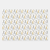 Boten schepen zeilboten Op de rivier wargyle Inpakpapier Vel (Voorkant 3)