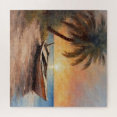 Boten & Stranden - 1 Legpuzzel (Horizontaal)