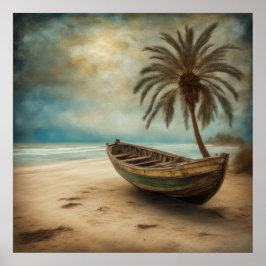 Boten & Stranden - 3 Poster