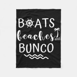 Boten Stranden Bunco Cruise Reizen Meisjes Game Tr Fleece Deken