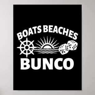 Boten Stranden Bunco Cruise Reizen Meisjes Game Tr Poster