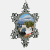 BOTEN TIN SNEEUWVLOK ORNAMENT (Links)