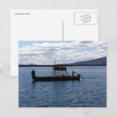 boten titicaca briefkaart (Voorkant / Achterkant)