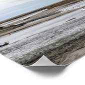 Boten van Burnham Overy Staithe Poster (Hoek)