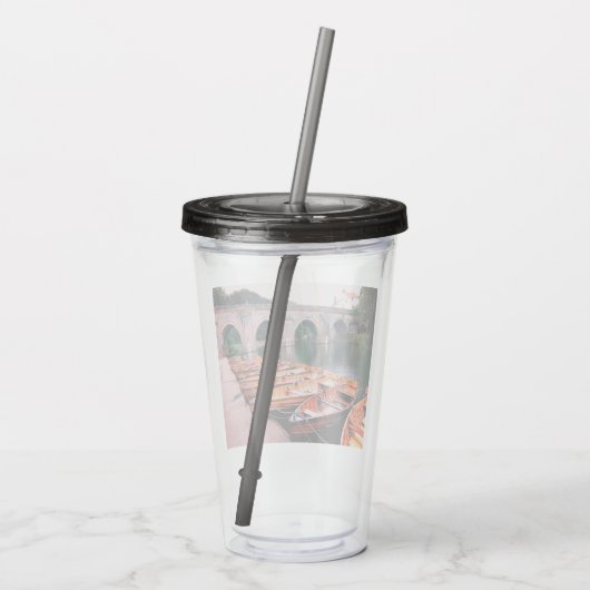 boten van Durham Acryl Drinkbeker (Achterkant)