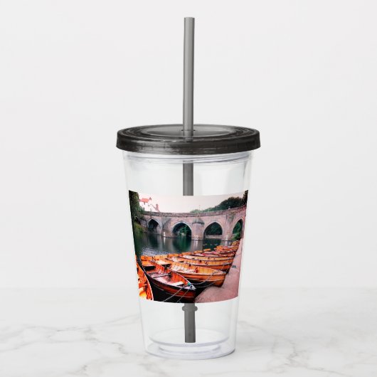 boten van Durham Acryl Drinkbeker (Voorkant)