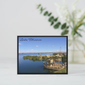 boten van het titicacameer briefkaart (Staand voorkant)