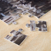 Boten van ruwe schuur- en persolie legpuzzel (Zijkant)