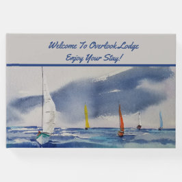 Boten Waterverf verhuur woning Gastenboek