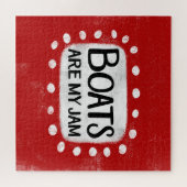 Boten zijn mijn Jam Jigsaw puzzel (Horizontaal)