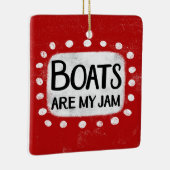Boten zijn mijn jam Ornament (Rechts)