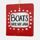Boten zijn mijn jam Ornament (Links)