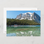 Botenhuis naast Lake Louise - Banff, Canada Briefkaart (Voorkant / Achterkant)