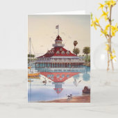 BOTENHUIS VAN CORONADO, CORONADO, CALIFORNIË KAART (Gele Bloem)