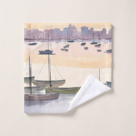 Botenmarina | Aquarel Oceabaai Washandje
