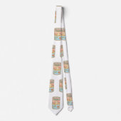 Boter Bewaart patroon Stropdas (Voorkant)