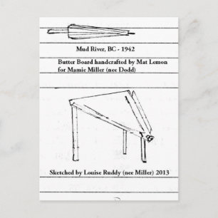 Boter Board Gadget 1942 Briefkaart