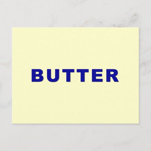 Boter Briefkaart (Voorkant)