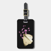 Boter en bloemen bagagelabel (Voorkant verticaal)