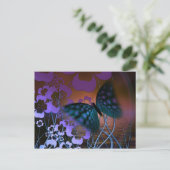 Boter en bloemen briefkaart (Staand voorkant)