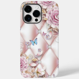 Boter en bloemen Case-Mate iPhone 14 pro max hoesje