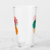 Boter en bloemen glas (Rechts)