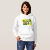 Boter en bloemen hoodie (Voorkant volledig)