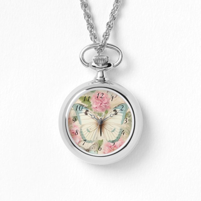 Boter en bloemen horloge (Voorkant)