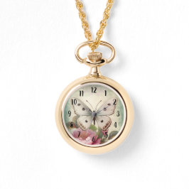 Boter en bloemen horloge