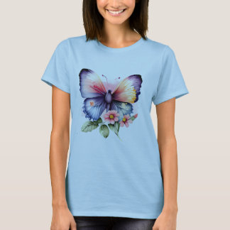 Boter en bloemen t-shirt