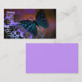 Boter en bloemen visitekaartje (Voorkant / Achterkant)