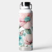 Boter en bloemen waterfles (Achterkant)